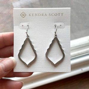 Kendra Scott silver earrings